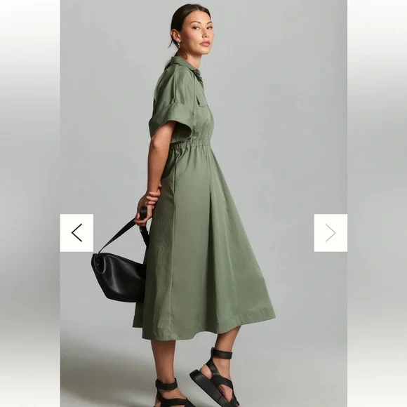 Maeve utility shirt dress size xs - Picture 4 of 7